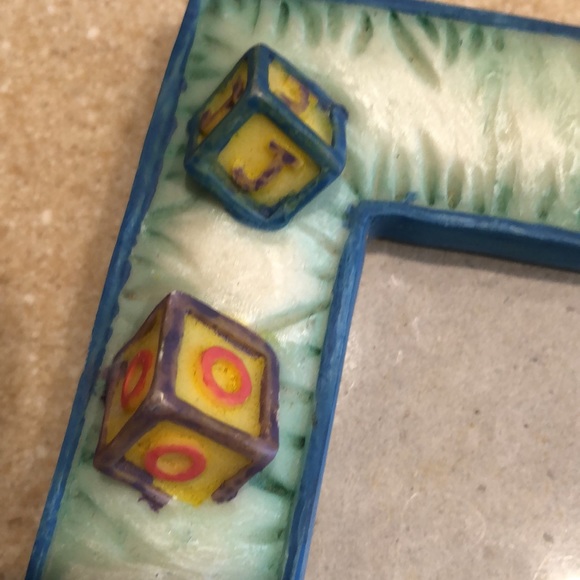 2. resin baby frames 3D teddy bears ducks blocks etc - Picture 6 of 15